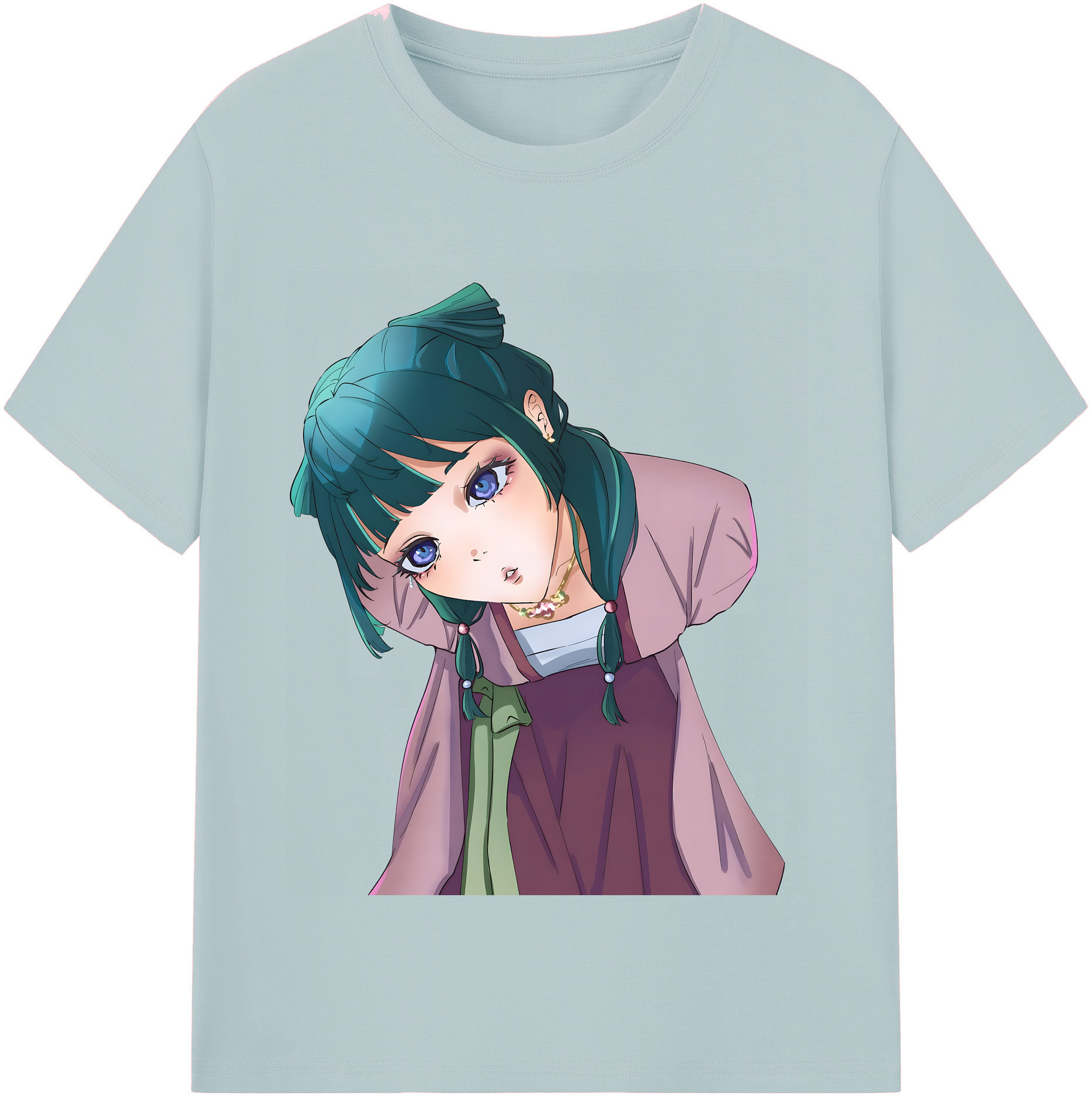 （画像用） 薬屋のひとりごと The Apothecary Diaries 綿100％半袖Tシャツ（フロントプリント）